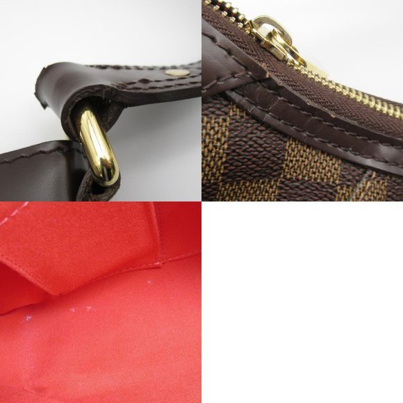 LOUIS VUITTON Thames PM Shoulder Bag N48180 Damier canvas Brown Ebene Used - Picture 12 of 12